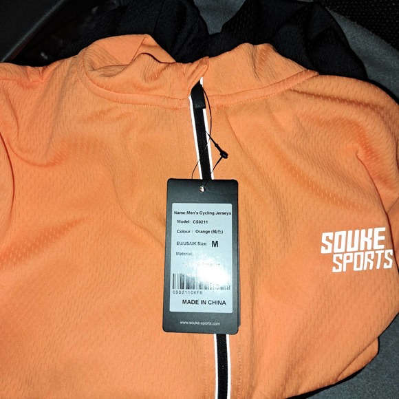 NEW Medium - Men's Short Sleeve Cycling Jersey Breathable Short Sleeve - Picture 2 of 7